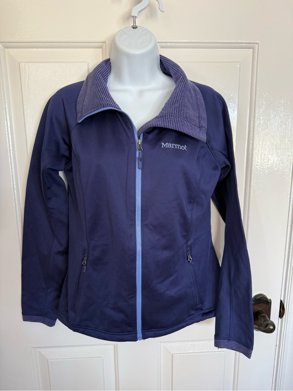 Marmot Women's Purple Fleece Jacket Full Zip size S